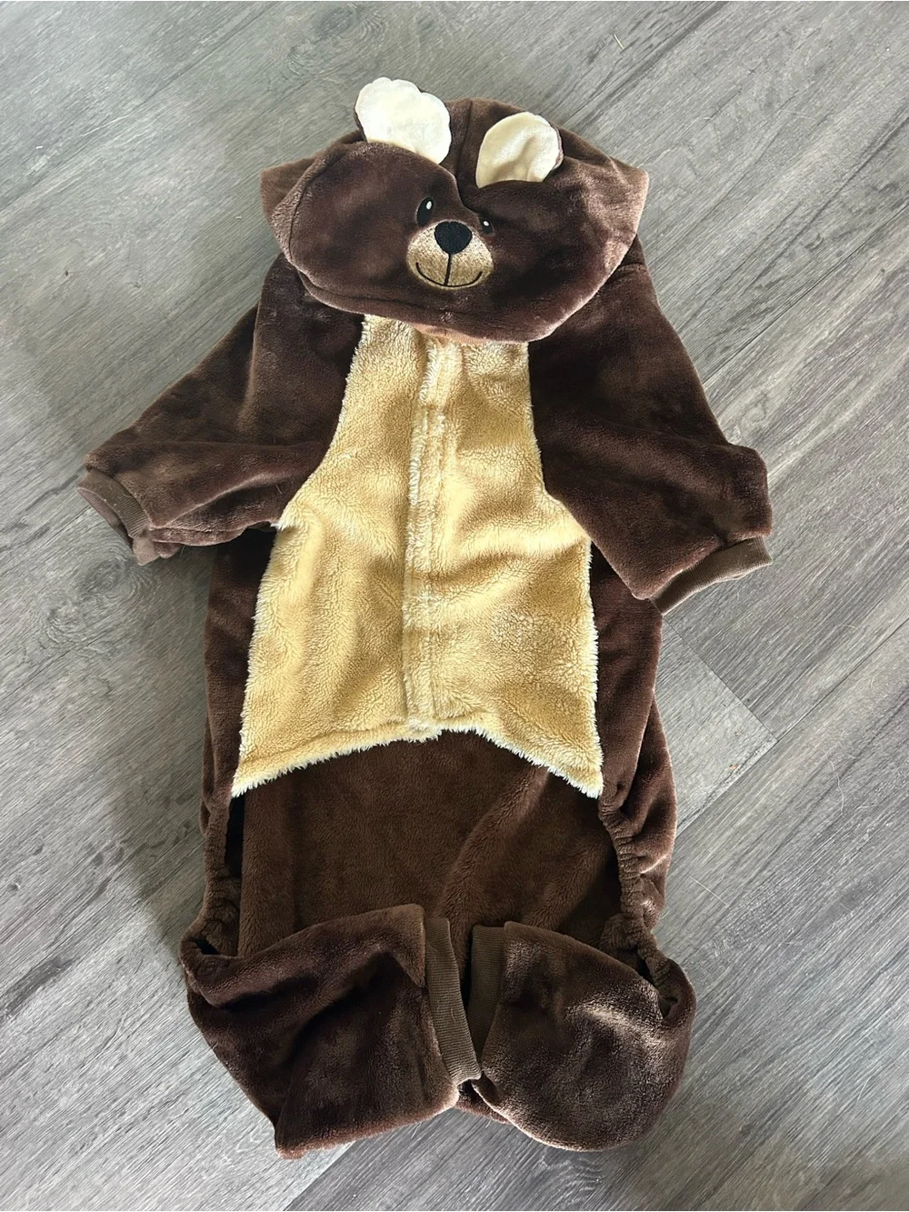 Brown Bear Dog Costume 2XL